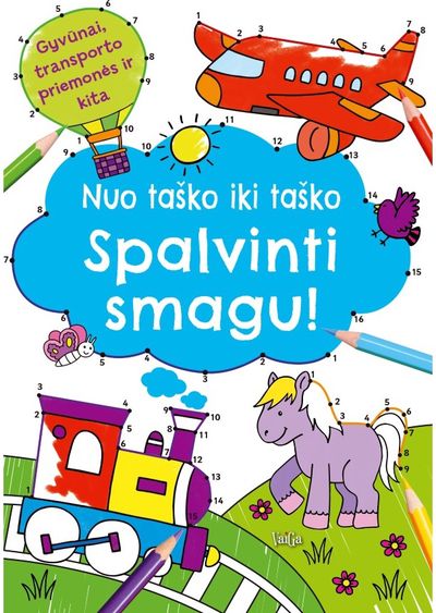  - Nuo taško iki taško. Spalvinti smagu! - 000000000002181410