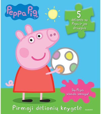  - Peppa Pig. 5 dėlionės su Pepa ir jos draugais - 000000000002181544