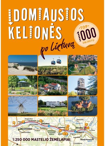 Vytautas Kandrotas - Įdomiausios kelionės po Lietuvą. TOP 1000 objektų - 000000000002181563