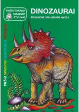- Dinozaurai. Edukacinė spalvinimo knyga - 000000000002181584