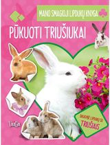- Mano smagioji lipdukų knyga. Pūkuoti triušiukai - 000000000002181705