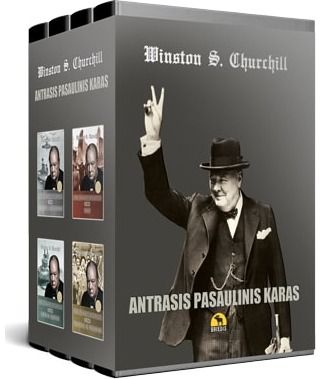 Winston Churchill - Antrasis pasaulinis karas. 4 tomų kolekcinis rinkinys - 000000000002182629