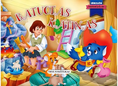  - Iškilūs paveikslėliai. Batuotas katinas - 000000000002182668