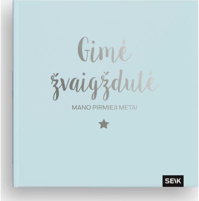 Elo Johanna Kuklane - Gimė žvaigždutė - mano pirmieji metai (mėlyna) - 000000000002182748