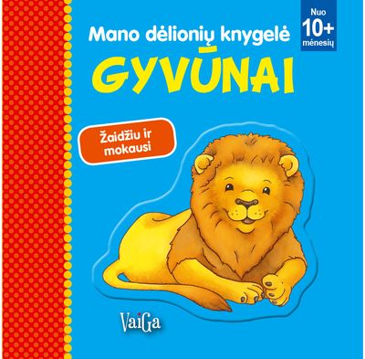  - Mano dėlionių knygelė. Gyvūnai - 000000000002182771