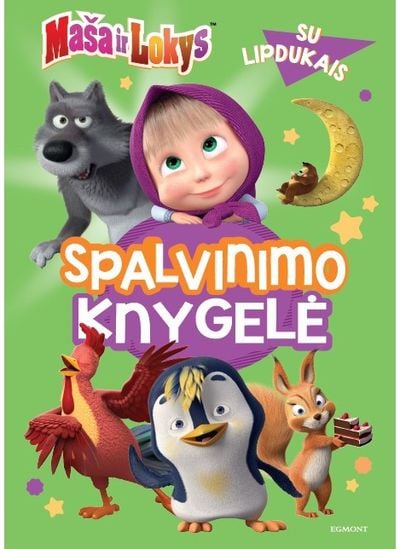  - Maša. Spalvinimas su lipdukais - 000000000002182913