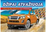  - Džipai atvažiuoja. Spalvinimo knygelė su lipdukais - 000000000002183216
