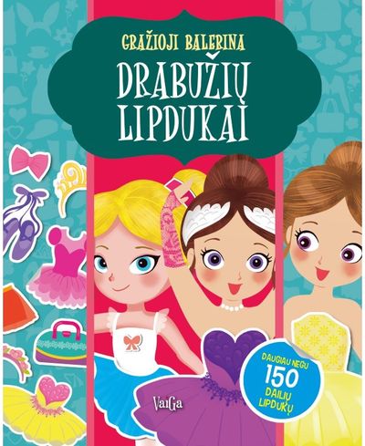  - Drabužių lipdukai. Gražioji balerina - 000000000002183528