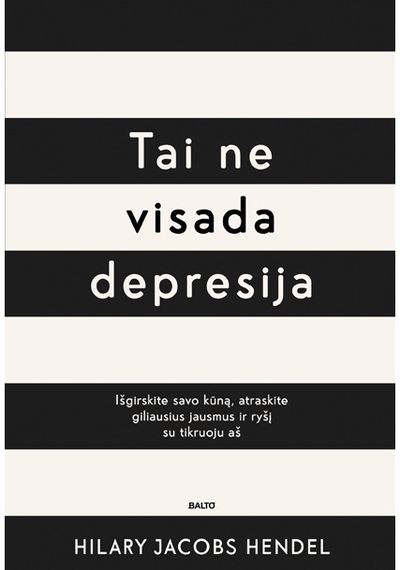 Hilary Jacobs Hendel - Tai ne visada depresija - 000000000002183794