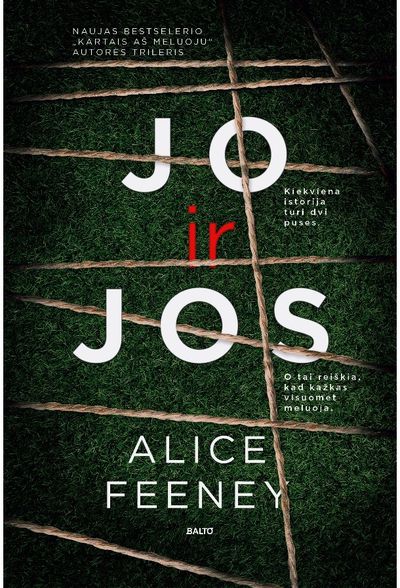 Alice Feeney - Jo ir jos - 000000000002184135