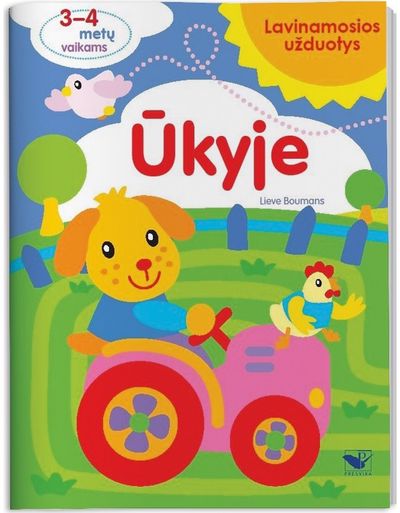 - Lavinamosios užduotys 3-4 metų vaikams. Ūkyje - 000000000002184244