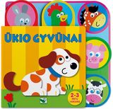  - Ūkio gyvūnai. 2-3 metų vaikams. Kontūriniai puslapiai - 000000000002184400