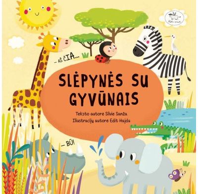 Silvie Sanža - Slėpynės su gyvūnais - 000000000002184696