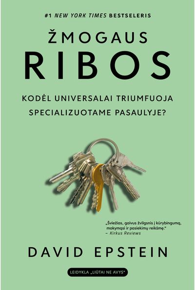 David Epstein - Žmogaus ribos. Kodėl universalai triumfuoja specializuotame pasaulyje - 000000000002184743