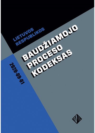 - Lietuvos Respublikos baudžiamojo proceso kodeksas - 000000000002184761