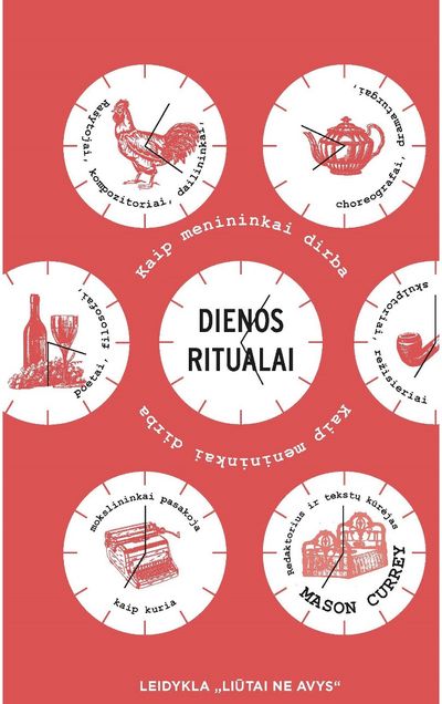 Mason Currey - Dienos ritualai. Kaip dirba menininkai - 000000000002185127