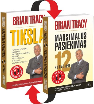 Brian Tracy - Knygų rinkinys: Maksimalus pasiekimas + Tikslai - 000000000002185631
