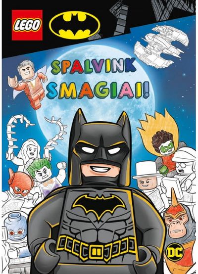  - LEGO® BATMAN™. Spalvink smagiai! - 000000000002185914