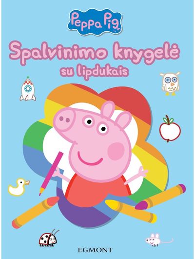  - Peppa. Spalvinimas su lipdukais - 000000000002186016