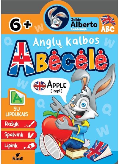 Ilona Bakšė-Bumblauskienė - Zuikio Alberto anglų kalbos abėcėlė - 000000000002186055