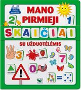 - Mano pirmieji skaičiai su užduotėlėmis 4-5 m. vaikams. Knyga su 64 putplasčio ko rtelėmis - 000000000002186084