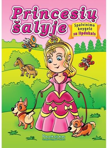  - Princesių šalyje. Spalvinimo knygelė - 000000000002186108