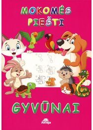 Mokomės piešti. Gyvūnai