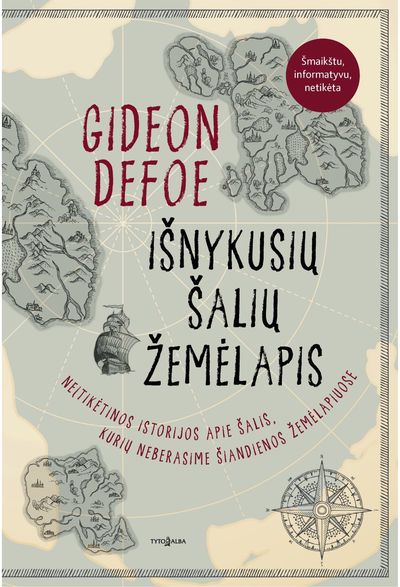 GIDEON DEFOE - Išnykusių šalių žemėlapis - 000000000002186501