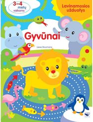 Lavinamosios užduotys 3-4 metų vaikams. Gyvūnai