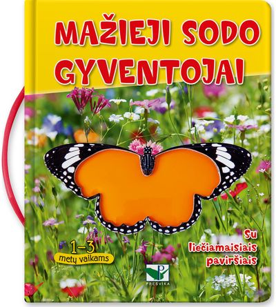 - Mažieji sodo gyventojai. Su liečiamais paviršiais. 1-3 metų vaikams - 000000000002187340