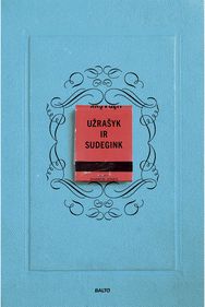 Užrašyk ir sudegink (mėlyna)