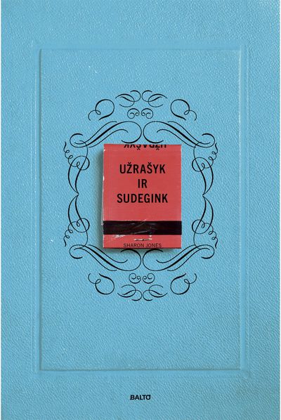 Sharon Jones - Užrašyk ir sudegink (mėlyna) - 000000000002187488