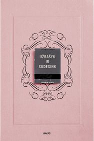 Užrašyk ir sudegink (rausva)