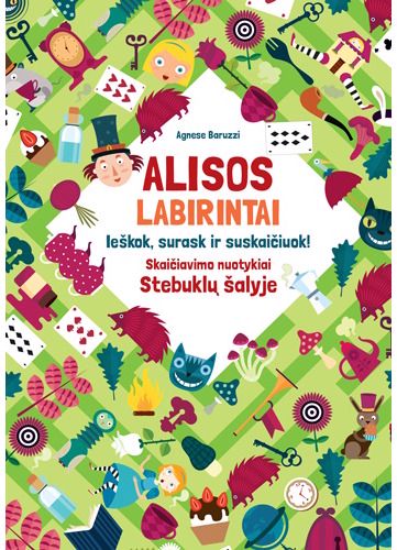Alisos labirintai. Ieškok, surask ir suskaičiuok!