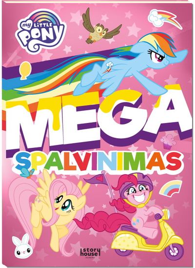  - Mažieji poniai. Mega Spalvinimas - 000000000002187917