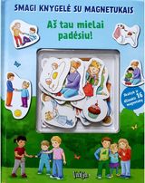  - Aš tau mielai padėsiu! Smagi knygelė su magnetukais - 000000000002188223