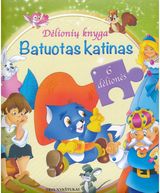  - Dėlionių knyga. Batuotas katinas - 000000000002188233