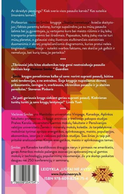 Vaclav Smil - Skaičiai nemeluoja: 71 dalykas, kurį turite žinoti apie pasaulį - 000000000002188259