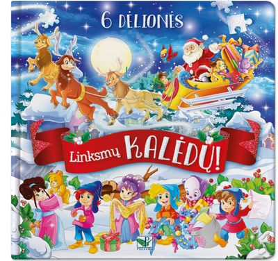  - Linksmų Kalėdų! 6 dėlionės - 000000000002188394