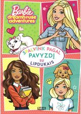 - Barbie. Spalvink pagal pavyzdį. Su lipdukais - 000000000002188761
