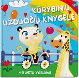 Kazys Binkis - Kūrybinių užduočių knygelė 4-5 metų vaikams - 000000000002188800