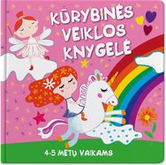 Kūrybinės veiklos knygelė 4-5 metų vaikams
