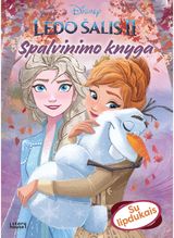 - Ledo šalis. Spalvinimo knyga. Su lipdukais - 000000000002188952