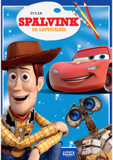 - Pixar. Spalvink. Su lipdukais - 000000000002189145