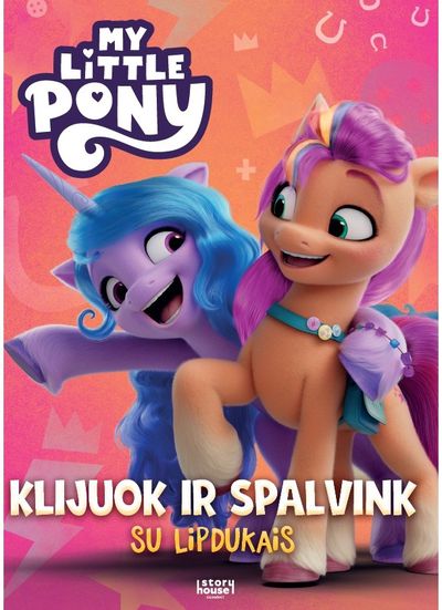  - Klijuok ir spalvink. Su lipdukais - 000000000002189147