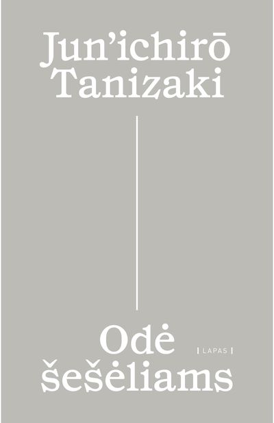Jun'ichiro Tanizaki - Odė šešėliams - 000000000002189280