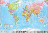 - Pasaulis. Politinis sieninis žemėlapis 1/29 mln. Laminuotas - 000000000002189354