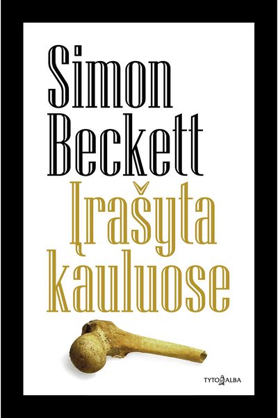 Simon Beckett - Įrašyta kauluose - 000000000002189598
