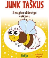  - Junk taškus. Smagios užduotys vaikams. Geltonoji - 000000000002189827