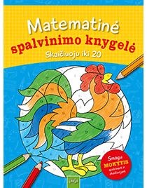 - Matematinė spalvinimo knygelė. Skaičiuoju iki 20 - 000000000002189836